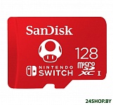 Картинка Карта памяти SanDisk For Nintendo Switch microSDXC SDSQXAO-128G-GNCZN 128GB