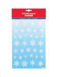 Картинка Набор наклеек Erich Krause Decor Снежинки (45719)