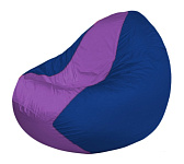 Картинка Бескаркасное кресло Flagman Classic К2.1-208 (сиреневый/синий)