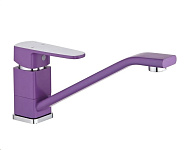 Картинка Смеситель Эверест B42-02720 (фиолетовый)