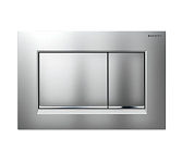 Картинка Панель смыва Geberit Omega 30 115.080.KN.1 (хром матовый/хром глянцевый)