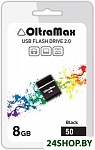 Картинка Флеш-память OLTRAMAX 8GB Mini 50 (черный)