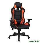 Картинка Кресло Brabix GT Racer GM-100 (черный/оранжевый)