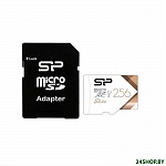 Картинка Карта памяти Silicon Power microSDXC 256Gb SP256GBSTXBU1V21SP