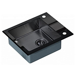 Картинка Кухонная мойка ZorG GL 6051 Black-Grafit
