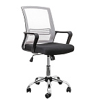 Картинка Кресло AksHome Оливер (черный/серый)