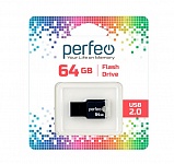 Картинка USB Flash Perfeo M01 64GB (черный)
