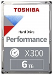 Картинка Жесткий диск TOSHIBA X300 6TB HDWR460EZSTA