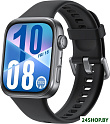 Умные часы Huawei Watch FIT 4 (черный, с черным силиконовым ремешком, международная версия)