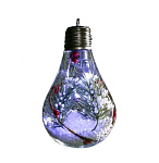 Картинка Шар новогодний LuazON Ветка елочки (белый) (4357254)