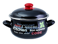 Картинка Кастрюля Едим Дома Piemonte Black ED34182