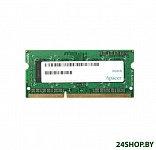Картинка Оперативная память Apacer 4GB DDR3 SO-DIMM PC3-12800 [AS04GFA60CATBGJ]