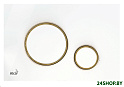 Панель смыва Alcaplast M775 (белый/золотистый)