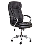 Картинка Кресло AksHome Richard New Chome (черный)