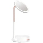 Картинка Косметическое зеркало Baseus Smart Beauty Series Lighted with Storage Box DGZM-02 White