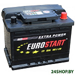 Картинка Автомобильный аккумулятор Eurostart Blue 6CT-60 (60 А/ч)