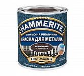 Картинка Краска Hammerite по металлу молотковая 0.5 л (коричневый)