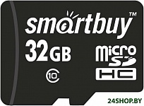 Картинка Карта памяти Smart Buy microSDHC SB32GBSDCL10-00LE 32GB