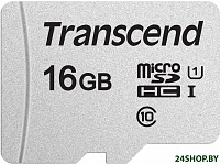 Картинка Флеш карта Transcend microSDHC 300S 16GB (TS16GUSD300S)