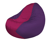 Картинка Бескаркасное кресло Flagman Classic К2.1-237 (фуксия/фиолетовый)