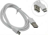 Картинка Кабель Defender USB 2.0 micro-B 1м White (87477)
