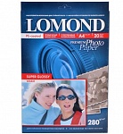 Картинка Фотобумага Lomond Суперглянцевая A4 280 г/кв.м. 20 листов (1104101)