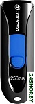Картинка Флешка Transcend 256Gb Jetflash 790 TS256GJF790K USB3.0 (черный/синий)
