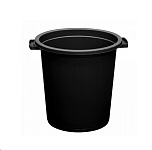 Картинка Мусорное ведро Zeta ПЛ-00208 35 л (черный)