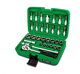 Картинка Набор торцевых головок и бит Toptul GCAI4501 45 предметов