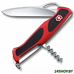 Картинка Нож перочинный Victorinox RangerGrip 63 0.9523.MC (красно-чёрный)
