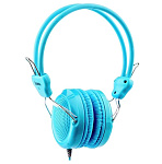 Картинка Наушники с микрофоном Hoco W5 (голубой)