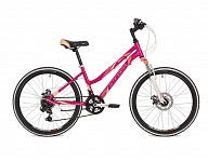Картинка Велосипед STINGER Laguna D 24 (рама 14, розовый, 2019) (24AHD.LAGUNAD.14PK9)