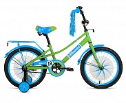 Картинка Детский велосипед Forward Azure 18 2021 (салатовый/голубой)