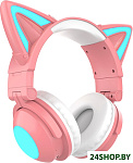 Картинка Наушники QUMO Party Cat Mini (розовый)