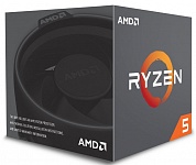 Картинка Процессор AMD Ryzen 5 2600 (BOX) (YD2600BBAFBOX)