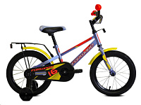 Картинка Детский велосипед Forward Meteor 16 2022 (серый/красный)