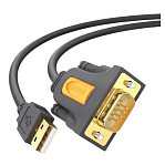 Картинка Кабель UGREEN CR104 20210 (1 м, черный)