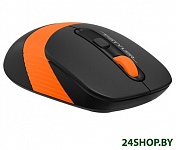 Картинка Мышь A4Tech Fstyler FG10S (черный/оранжевый)