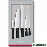 Картинка Набор ножей Victorinox Swiss Classic Kitchen 6.7133.5G (черный)