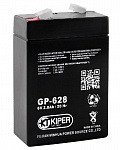 Картинка Аккумулятор для ИБП Kiper GP-628 F1 (6В/2.8 А·ч)