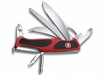 Картинка Нож перочинный Victorinox RangerGrip 58 Hunter 0.9683.MC (красно-чёрный)