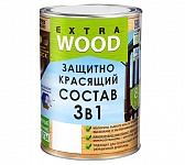 Картинка Пропитка Farbitex Profi Wood Extra 3в1 0.8 л (белый)