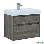 Картинка Тумба под умывальник AQUANET Nova Lite 75 (дуб рошелье) (00242273)