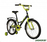 Картинка Детский велосипед Foxx BRIEF 20 2021 (зеленый) (203BRIEF.GN21)