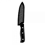 Картинка Кухонный нож Attribute Mirrorline AKV515