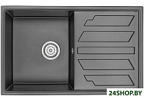 Картинка Кухонная мойка Granula 8002 (шварц)