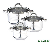 Картинка Набор кастрюль Vetta 822-116