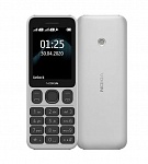 Картинка Мобильный телефон Nokia 125 Dual SIM (белый)