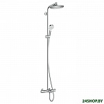 Картинка Душевая система Hansgrohe Crometta S 240 Showerpipe [27320000]