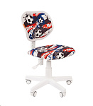 Картинка Компьютерное кресло CHAIRMAN Kids 106 (белый/футбол)